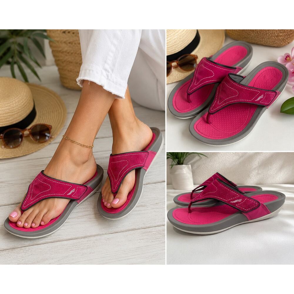 Dansko Pink Suede Comfort Sandals Women’s US Size 11.5-12 EU42 - Picture 2 of 9